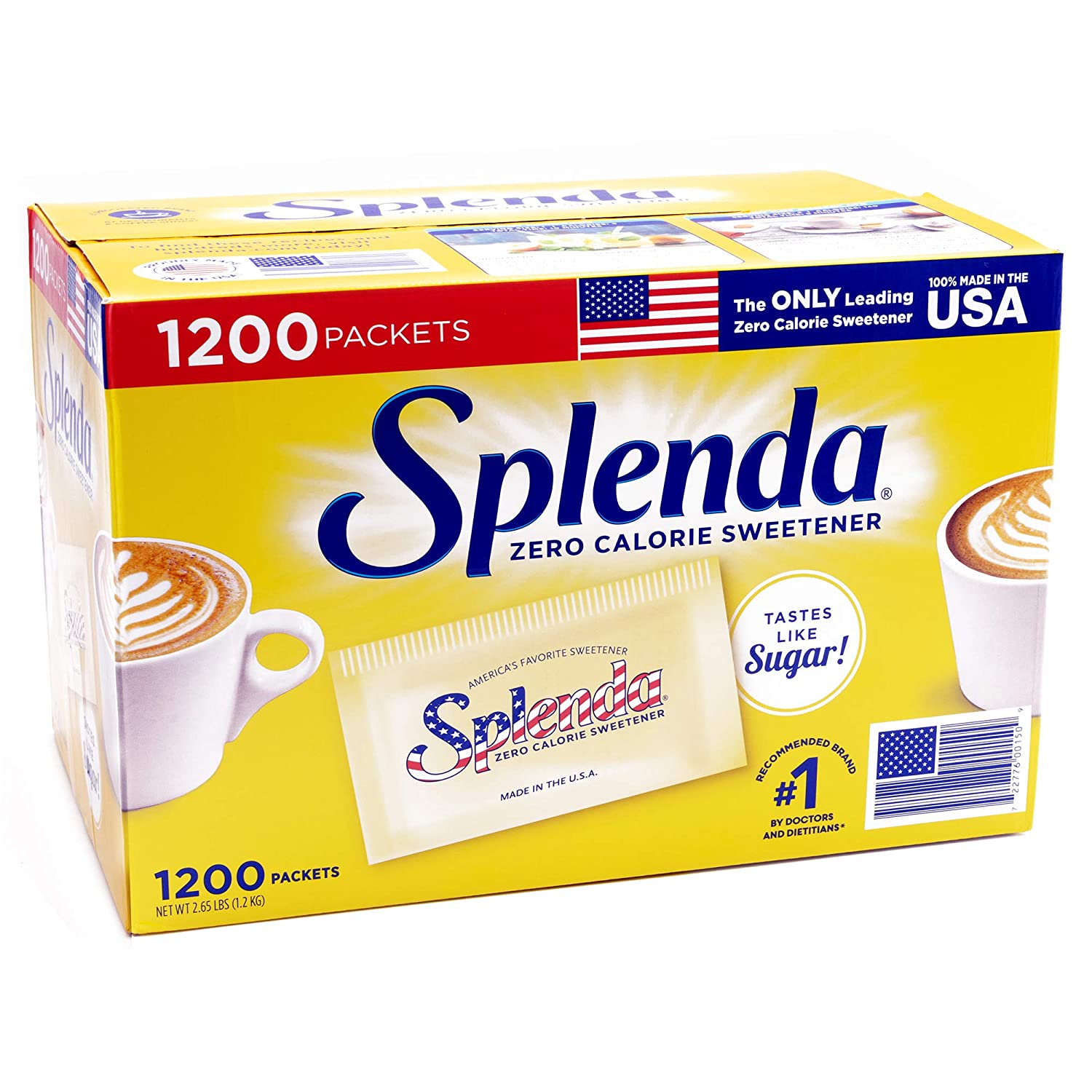 Thùng 1200 gói ĐƯỜNG ĂN KIÊNG SPLENDA - ĐƯỜNG CHO NGƯỜI ĂN KIÊNG, BỆNH ĐƯỜNG HUYẾT